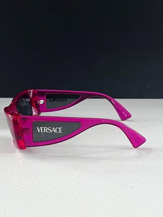 VERSACE Lens Logo Pillow 54MM PINK Sunglasses main image 7